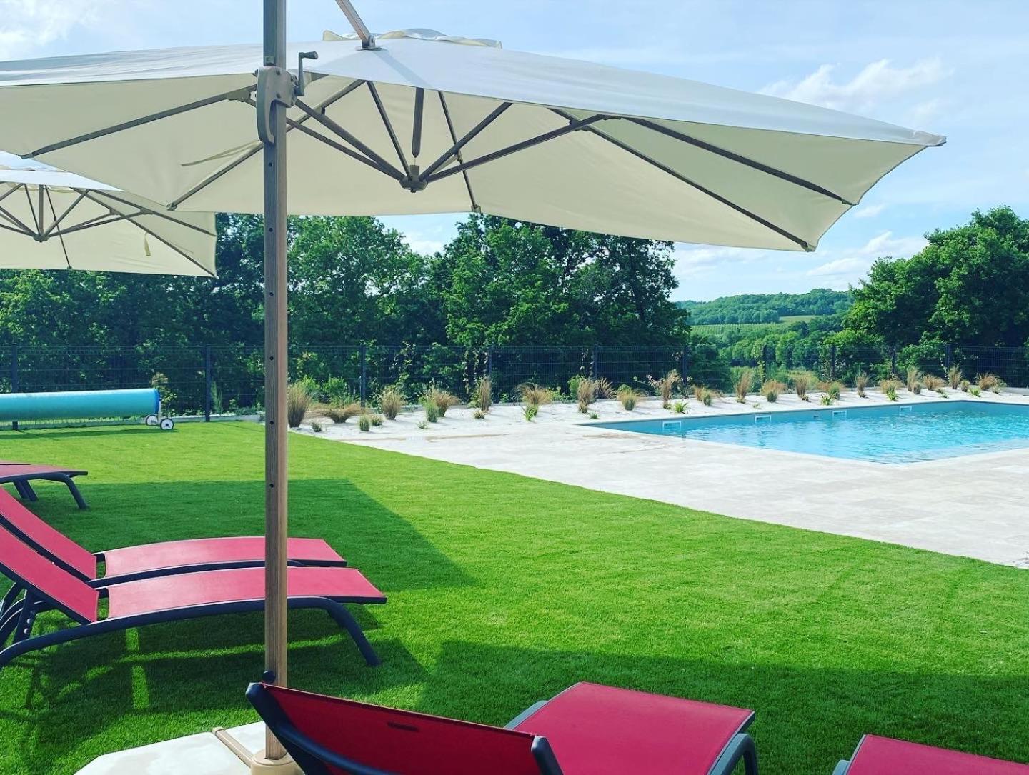 Domaine De Villot Hotel Sainte-Colombe-de-Villeneuve Eksteriør billede